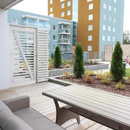 New One Bedroom Apartment With Terrace And Parking Vantaa Esterno foto